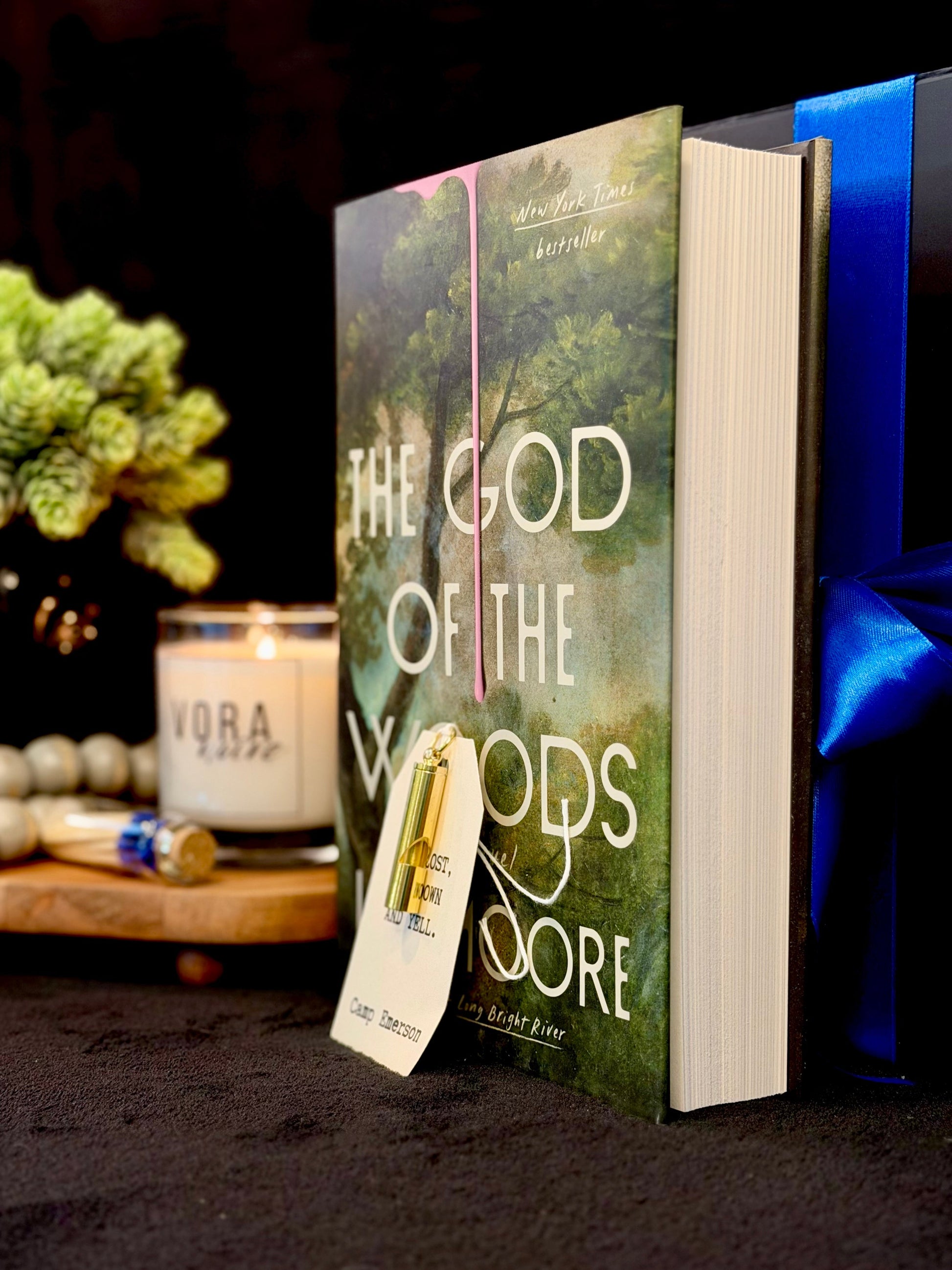The God of the Woods — the novel with its keepsake